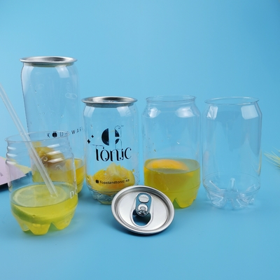 la bebida plástica del estallido de 210ml 650ml conserva las botellas del embalaje de la bebida