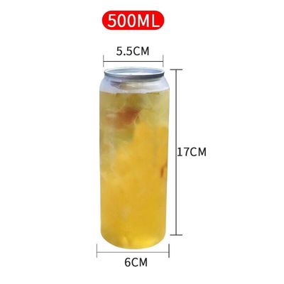 Impresión de las latas de bebida plásticas libres del logotipo 500ml los 6CM BPA