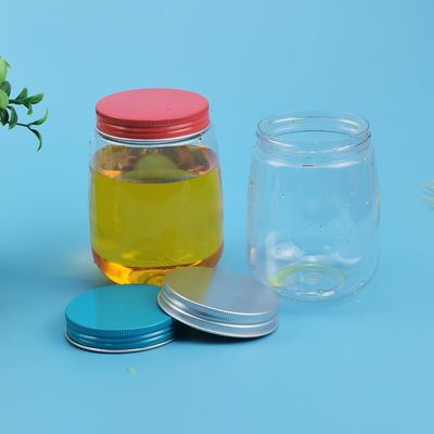 tarro plástico transparente de la bebida 400ml para el refresco