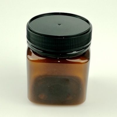 categoría alimenticia 400ml Amber Honey Jars With Screw Cap