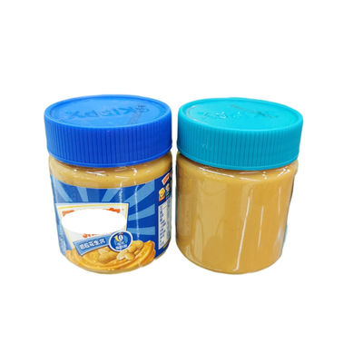 Tarro de la mantequilla de cacahuete de la ronda 150ml 360ml 450ml con la tapa