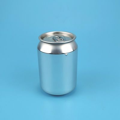 forma de Juice Aluminum Bottle Can Cylinder de la bebida del tirón 250ml