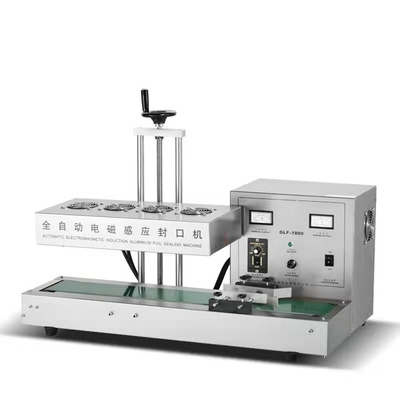 Máquina automática los 8m/minuto del lacre del papel de aluminio de la inducción