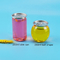 Latas de soda vacías plásticas transparentes libres 200ml de BPA