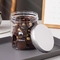 Envase plástico 1400ml del atasco de Santa Cookie Jar With Lid de la Navidad de encargo