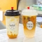 la taza fría de la bebida 360ml con la tapa U forma las tazas disponibles plásticas