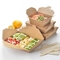 Caja disponible del OEM que empaqueta para la caja de encargo de la impresión de la comida biodegradable