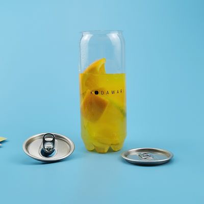soda libre 18oz Juice Plastic Beverage Jar de 0.5L BPA 160m m