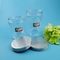 tarro del animal doméstico del plástico transparente de 120ml 200ml 250ml 500ml con la categoría alimenticia de aluminio de la tapa